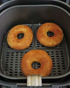 Vegan donuts in Air Fryer