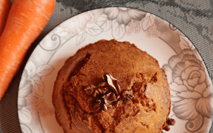 Make delicious Air Fryer Carrot Cake in just 30 minutes.