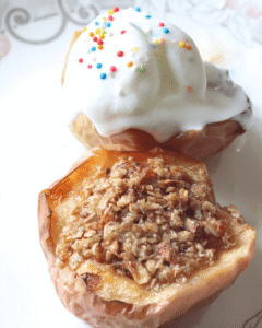 Air Fryer Baked Apples
