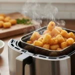 cooking air fryer tater tots