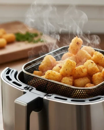 cooking air fryer tater tots