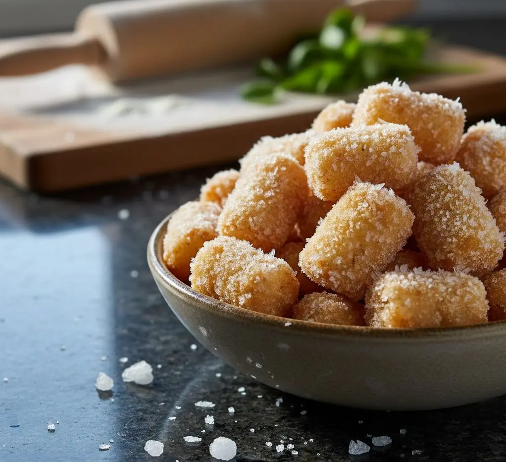 Frozen tater tots before air frying