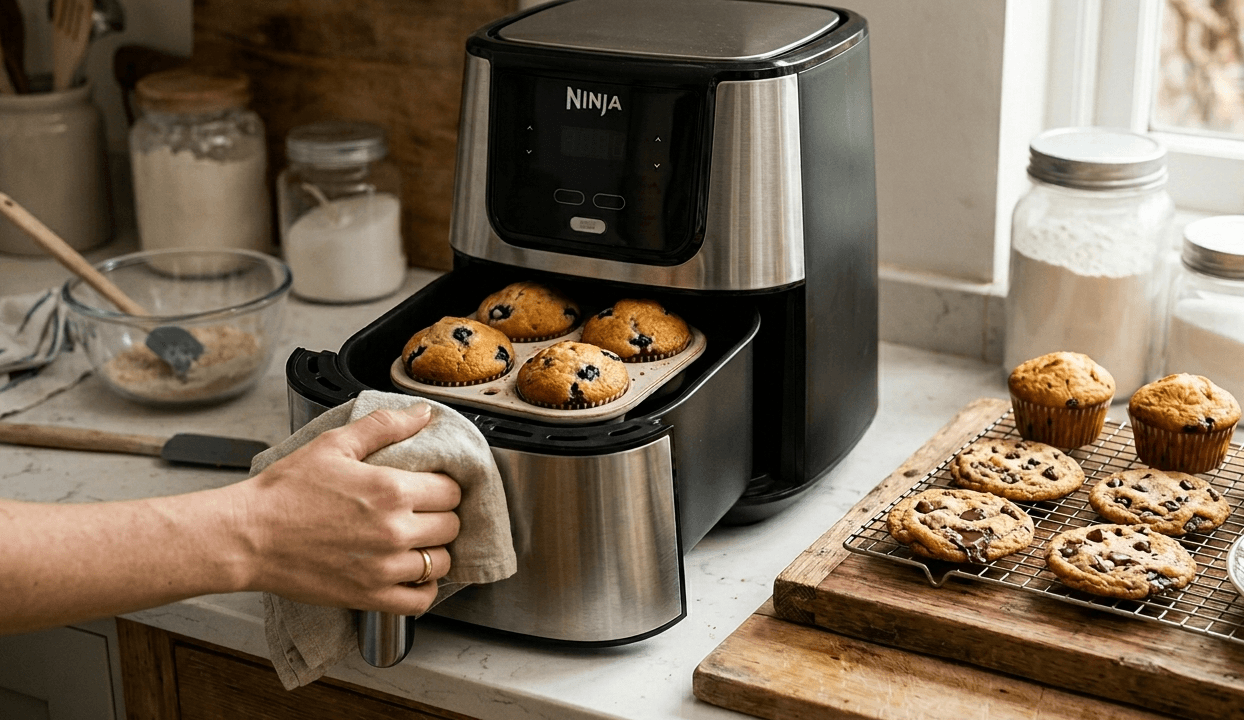 Air Fryer Baking Conversion Guide: Temperature, Time and Pan Size