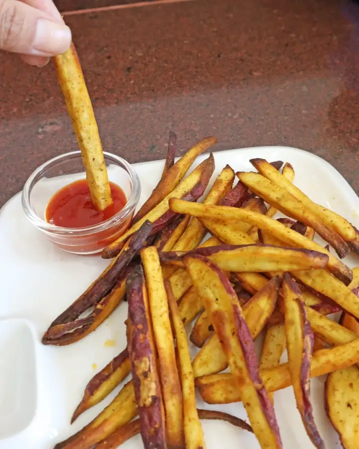 alexia sweet potato fries air fryer