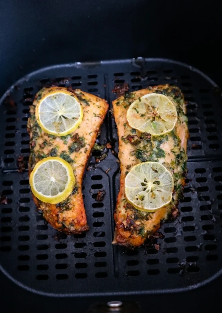 Air Fryer Frozen Salmon (Crispy, Quick & Easy)