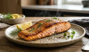 Air Fryer Frozen Salmon (Crispy & Easy Recipe)