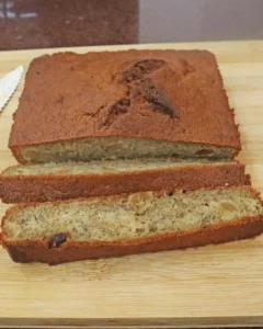 Air fryer banana bread