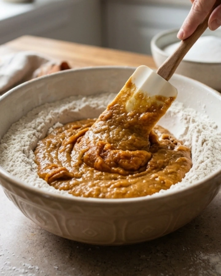 Make delicious Air Fryer Pumpkin Bread that's soft, moist, and full of pumpkin spice.