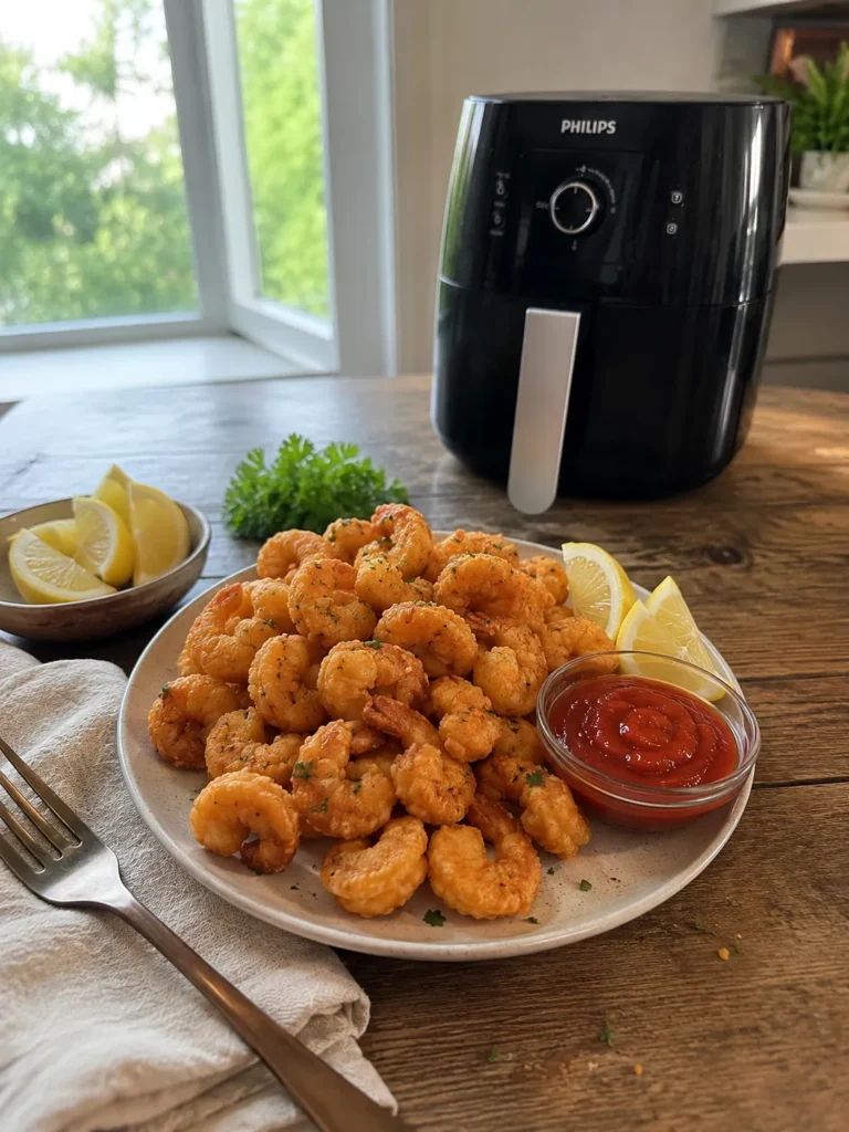 Air Fryer Popcorn Shrimp