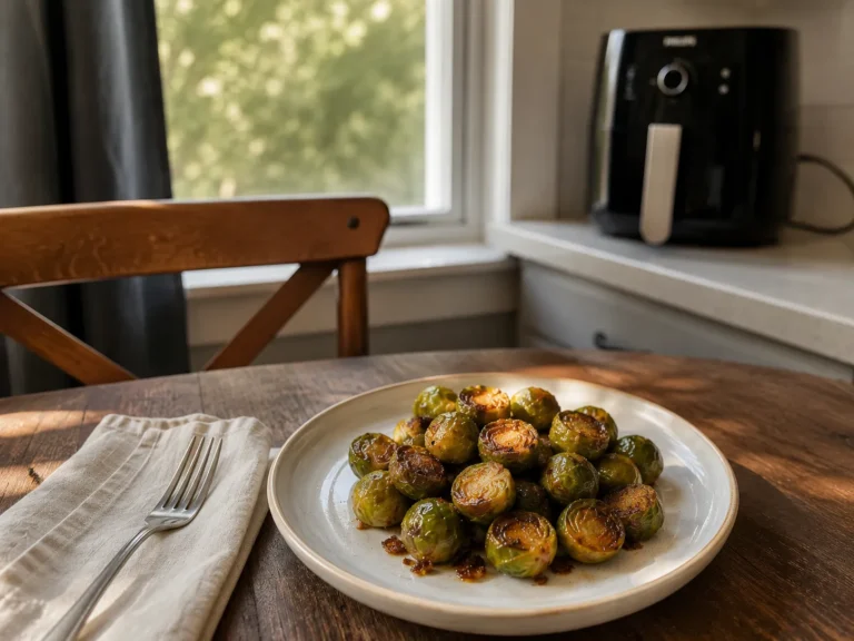 Air Fryer Frozen Brussels Sprouts