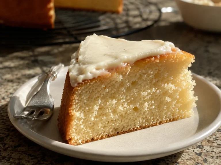 Air Fryer Vanilla Cake: Soft Crumb, Even Rise