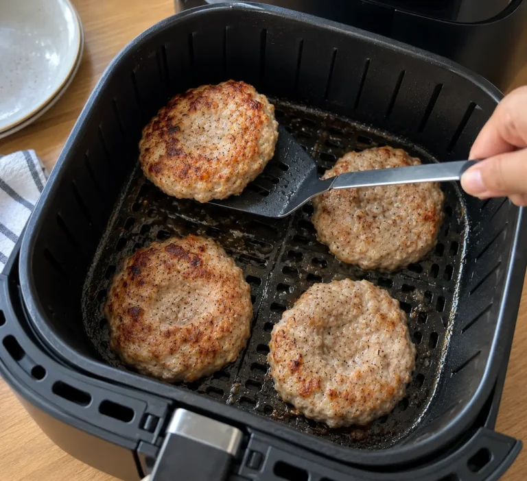 Air Fryer Turkey Burgers