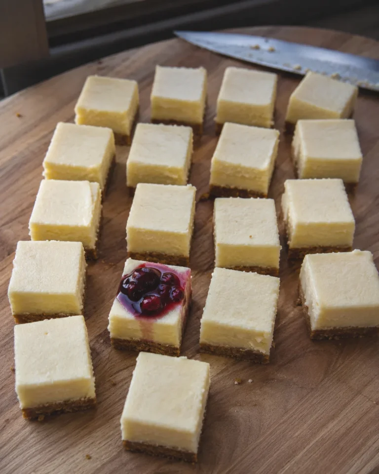 Air Fryer Cheesecake Bars