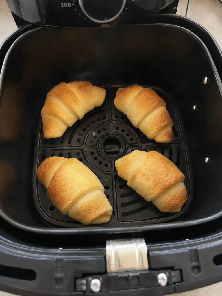 Air Fryer Crescent Rolls: Canned Dough, Bakery Layers