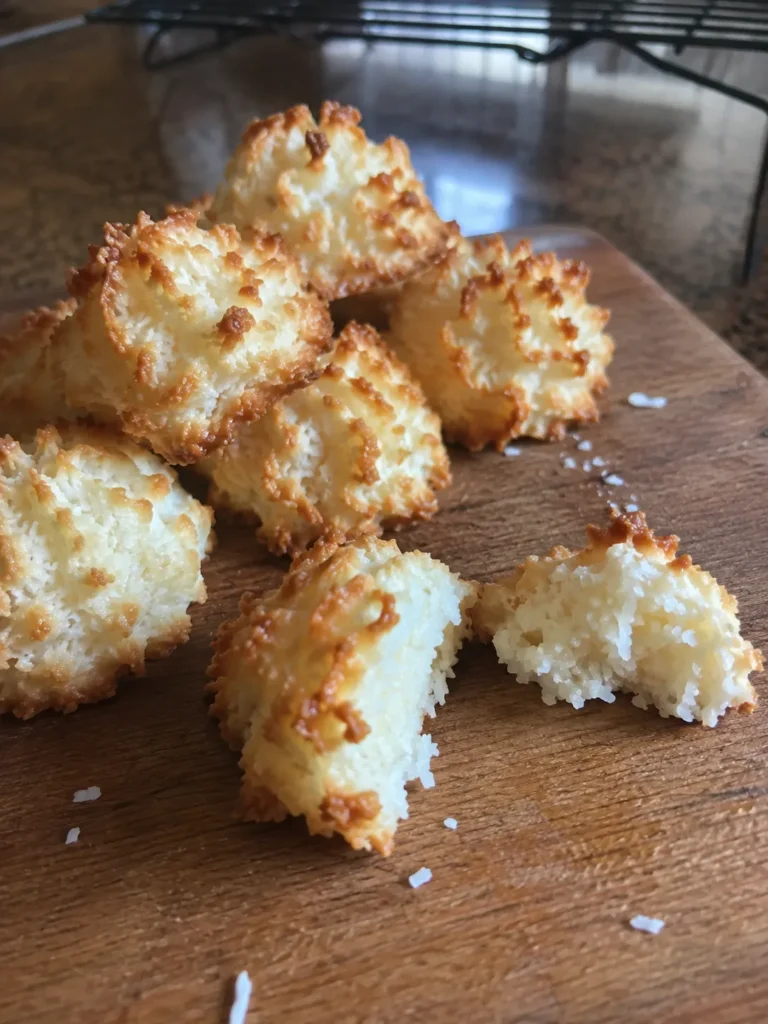 Air Fryer Coconut Macaroons
