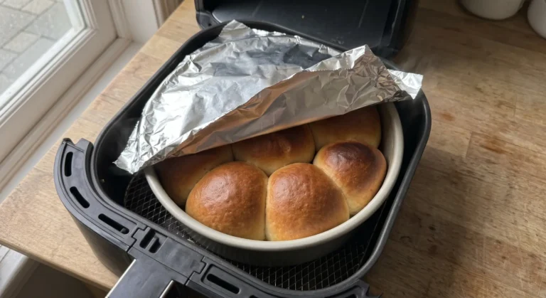Air Fryer Dinner Rolls: Soft, Pull-Apart, No Oven Required