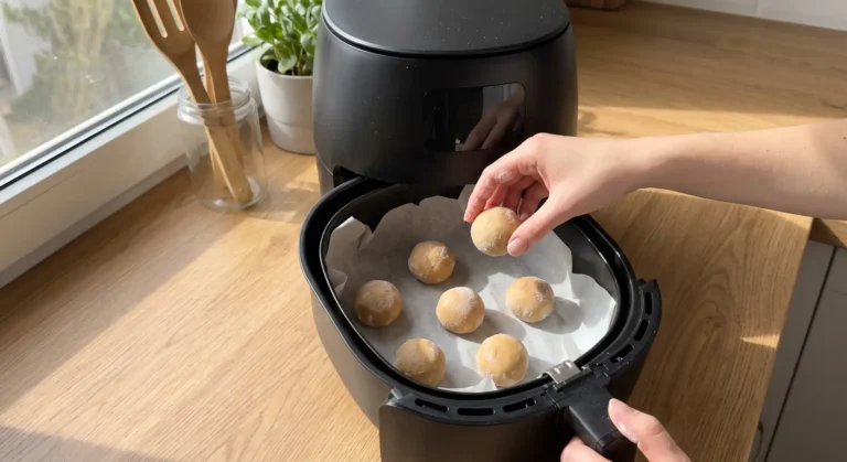 Air Fryer Frozen Cookie Dough