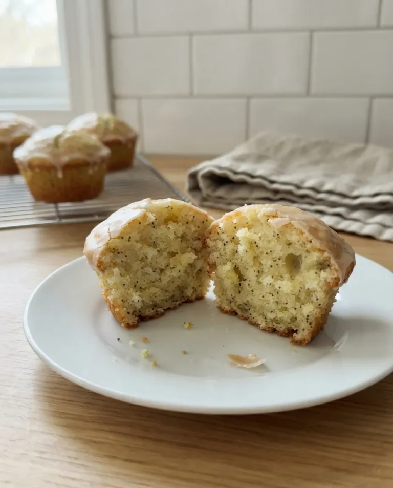 Air Fryer Lemon Poppy Seed Muffins: Bright and Not Too Sweet