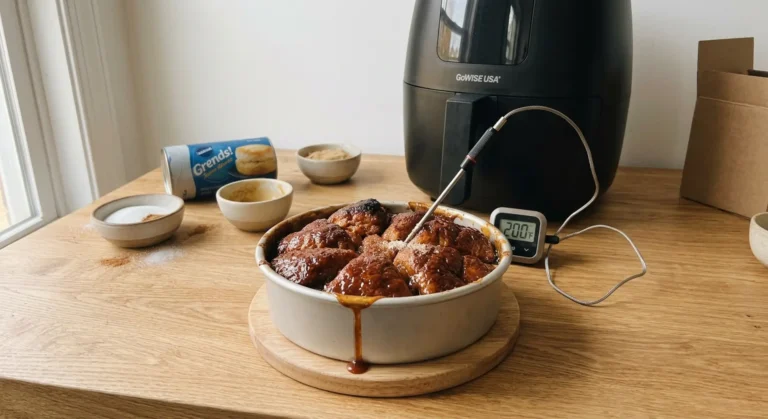 Air Fryer Monkey Bread: Pull-Apart Cinnamon Sugar From a Can