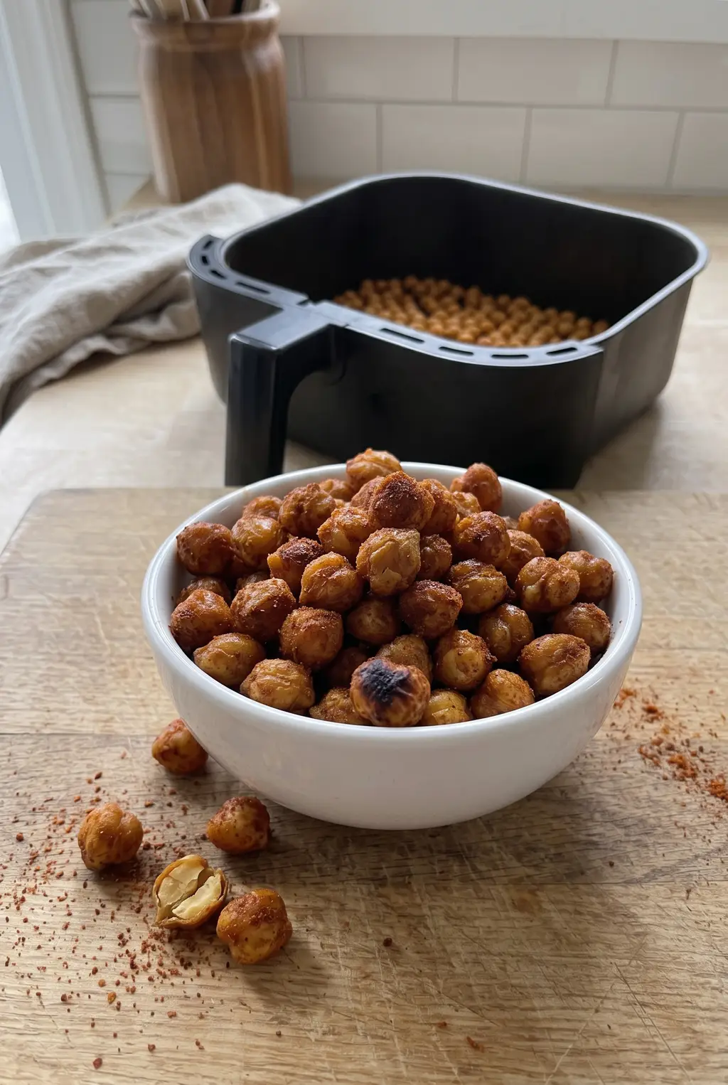 Air Fryer Chickpeas