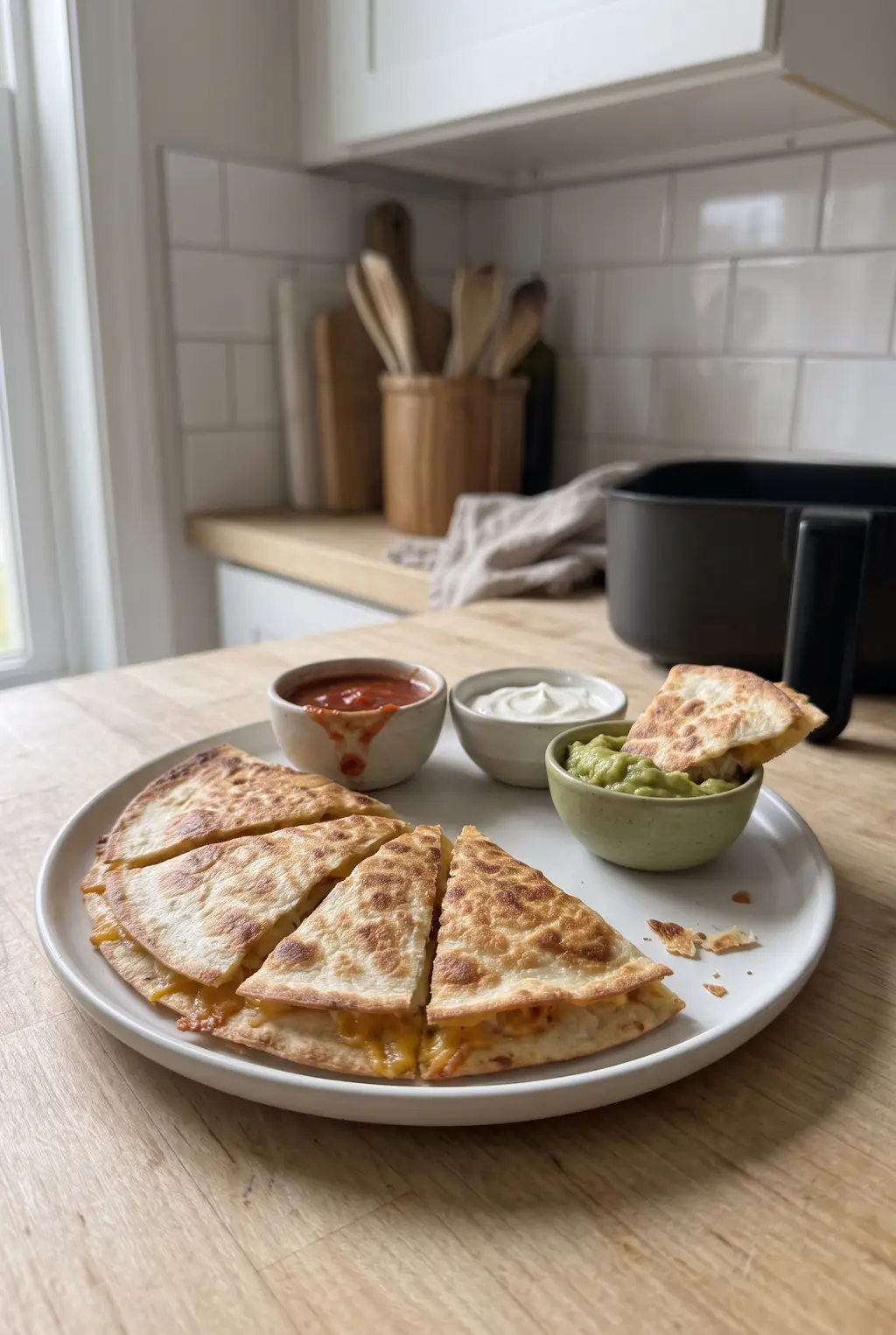 Air Fryer Quesadilla
