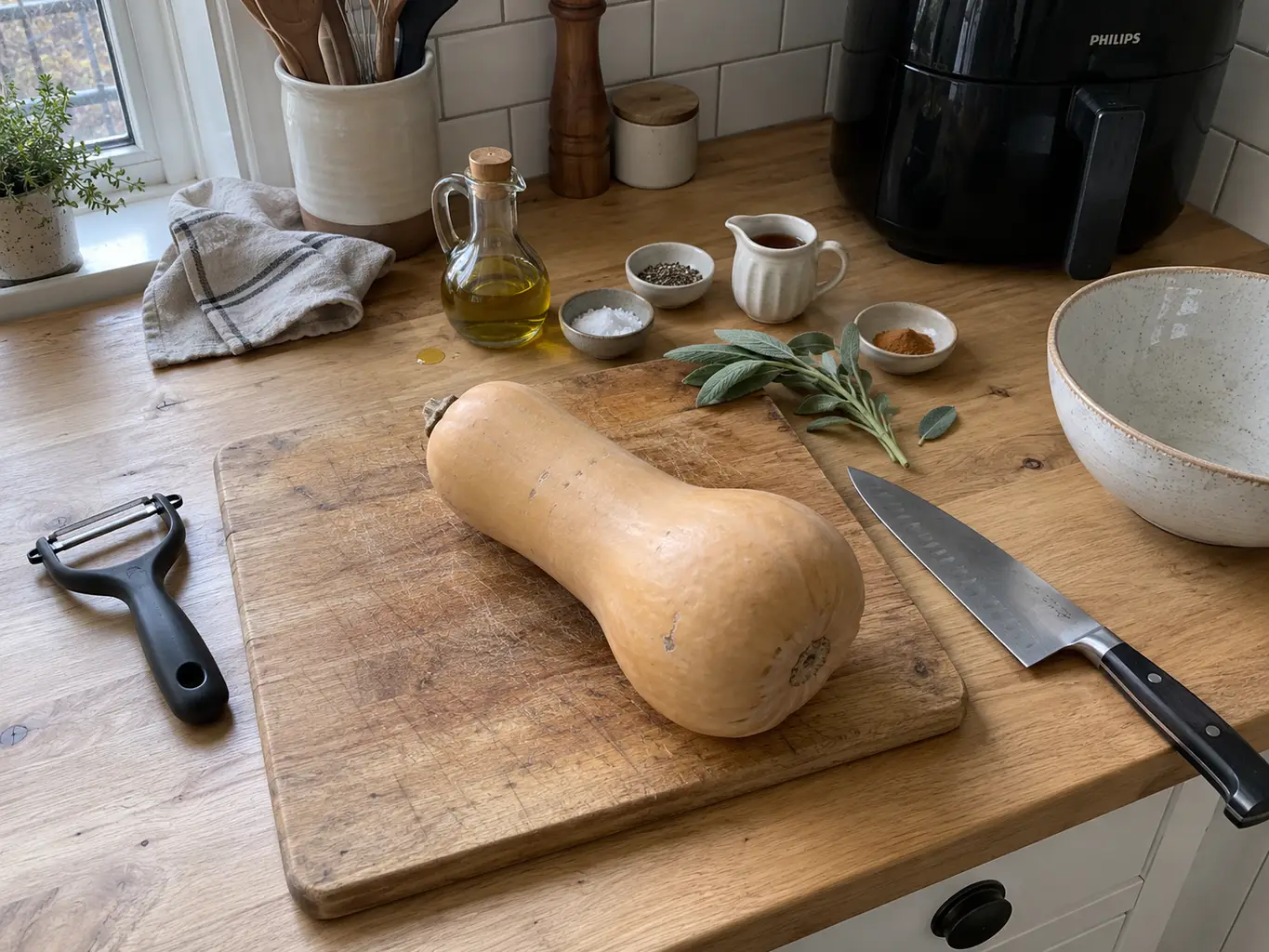 Butternut squash ingredients